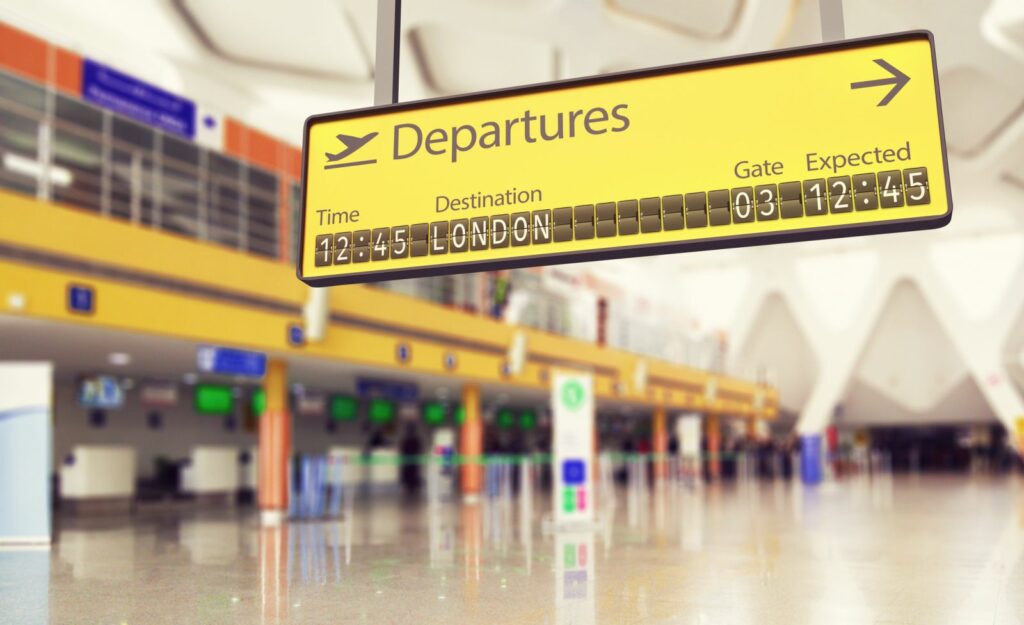 London City Airport Departures