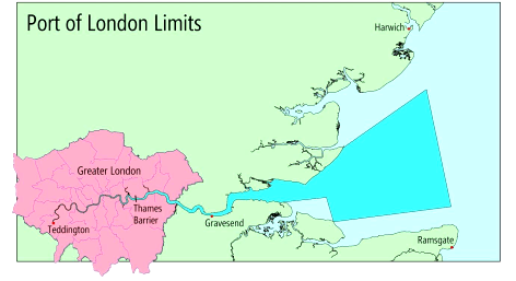 Global position of Port of London: