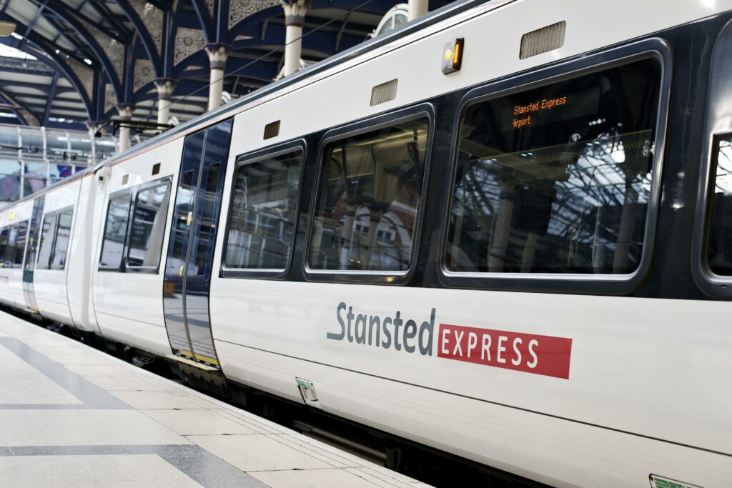 Train to Stansted Airport: