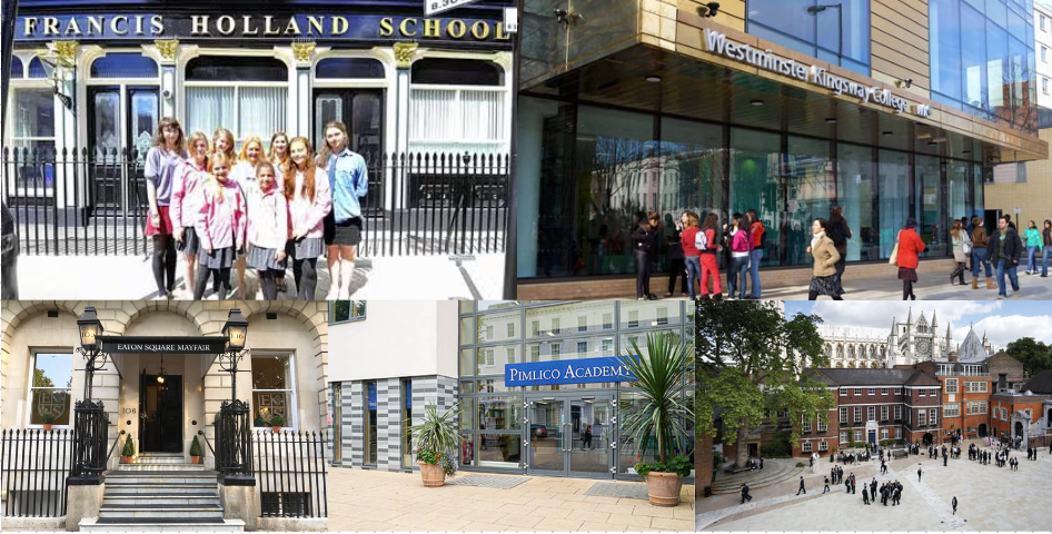 Schools and Colleges near Victoria Station